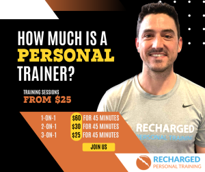 social media tile for personal training costs