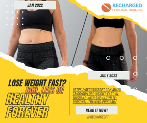social media tile link to clog: https://rechargedpt.com.au/2023/06/08/lose-weight-fast-in-brisbane-with-the-ultimate-personal-training-program/